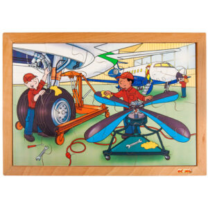 Technique puzzle - airdock (24 pieces)