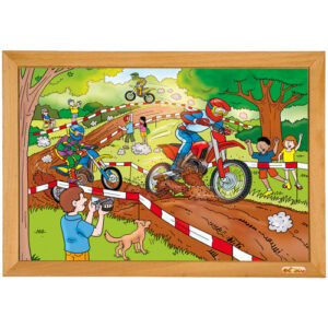 Power puzzle - motor cross (28 pieces)