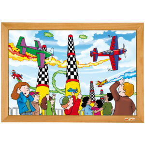 Power puzzle - air show (35 pieces)