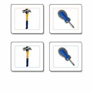 Tools Matching Cards