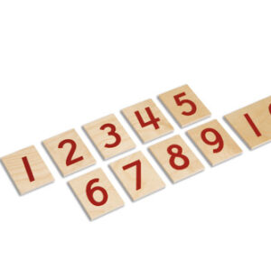 Printed Numerals: Cursive
