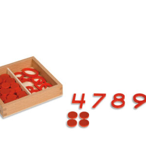 Cut-Out Numerals And Counters: US Version