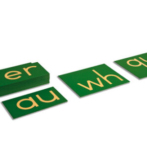 Double Sandpaper Letters: International Print