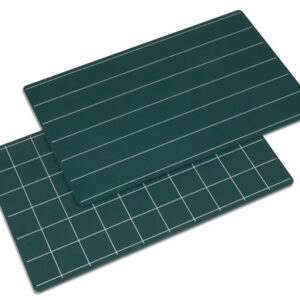 Greenboards With Lines And Squares: Set Of 2