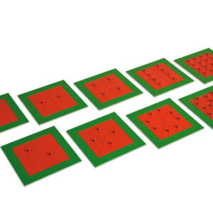 Metal Squares: 9 Plates