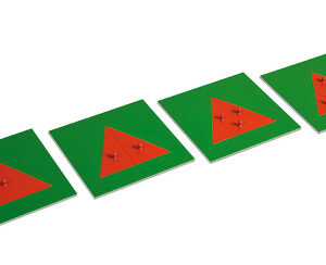 Metal Triangles: 4 Plates