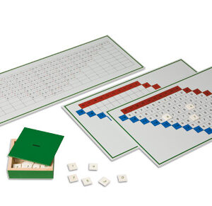 Subtraction Working Charts