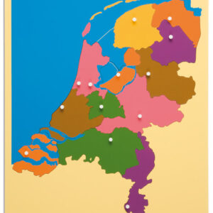 Puzzle Map: The Netherlands