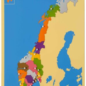 Puzzle Map: Norway