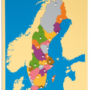 Puzzle Map: Sweden