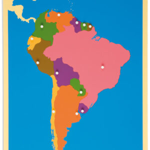 Puzzle Map: South America