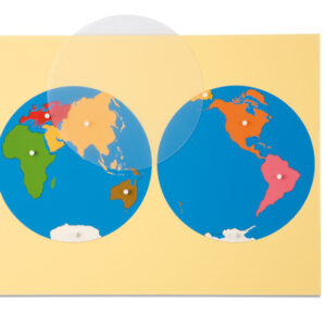 Puzzle Map: World Parts - Asia View