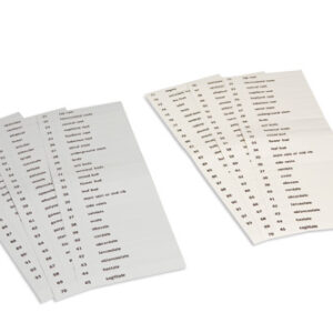 Name Cards: Second Set Of Botany Cards