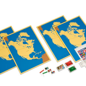 Four Maps Of North America