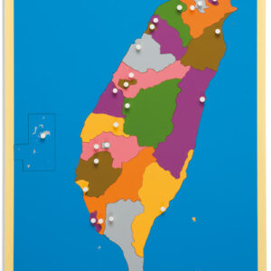Puzzle Map: Taiwan