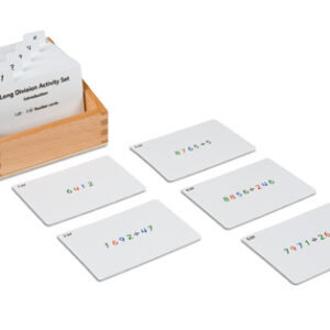 Long Division Activity Set