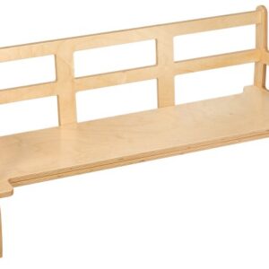 Toddler Bench: Adjustable Height (95 x 22.25 x 13 to 16 cm)