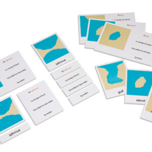 Land And Water Forms: Card Set
