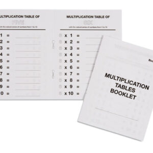 Multiplication Tables Booklet: 1