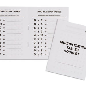 Multiplication Tables Booklet: 3