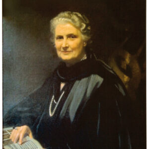 Color Photo - Maria Montessori: A4 - 11.7 x 8.3 in